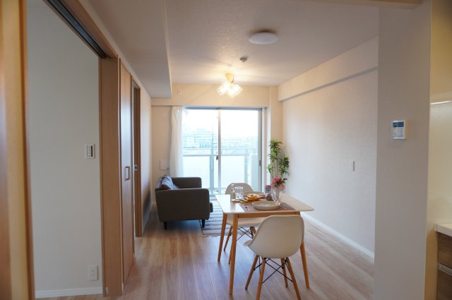 グーディッシュ谷塚の居間・リビング