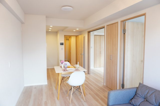 グーディッシュ谷塚の居間・リビング