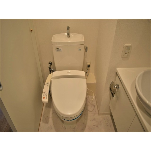 ルクレ新川レジデンスのトイレ|トイレもきれいです