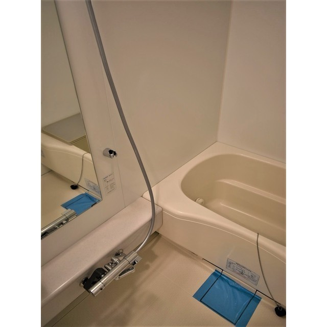 ルクレ新川レジデンスの浴室|きれいなお風呂です