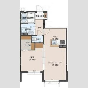 ハイツフローラ東の間取り