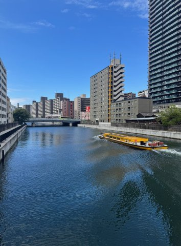 【外観】 | 西道頓堀コーポ２号棟 | 大阪のシンボル道頓堀川(^^)/