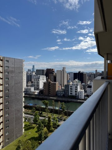 【展望】 | 西道頓堀コーポ２号棟 | リバービュー♪　都会の景色だけではなく、自然の景色も楽しんでいただけます♪