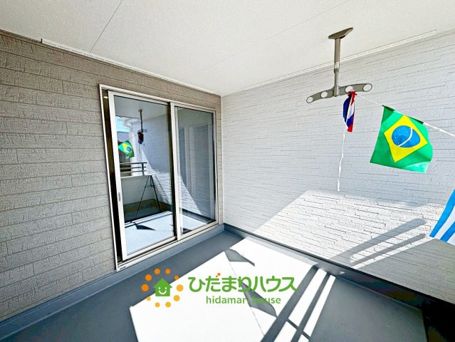 久喜菖蒲第２　新築一戸建て　02　リーブルガーデンのバルコニー