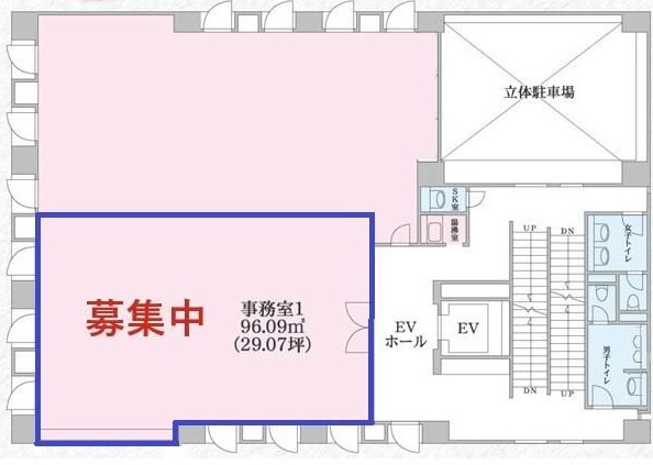 ４階１号室の間取り