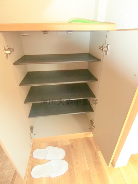 第一クリーンコーポの収納|玄関　シューズボックス