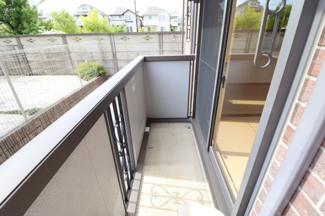 ヴェルドミールAのバルコニー