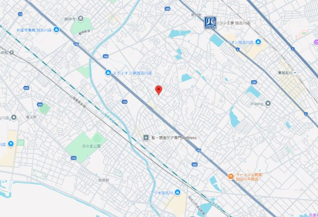 【地図】 | 加古川市野口町長砂2期（全3棟）3号棟