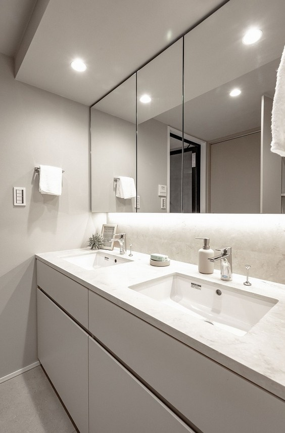 【独立洗面台】