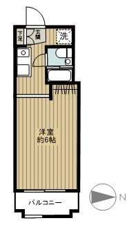 【間取り】 | プリュメゾン駒沢