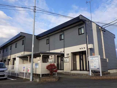 【外観】 | レオパレスポムドテール | 2022年10月に外壁塗装いたしました。