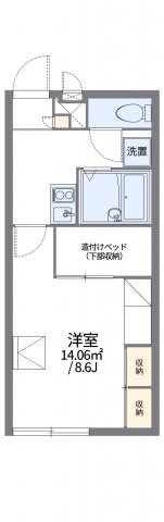 【間取り】 | レオパレスシティバル