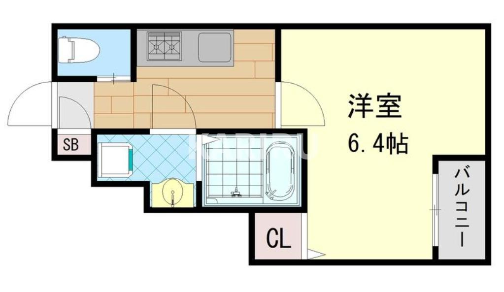 Ｈ－ｍａｉｓｏｎ巽中の間取り