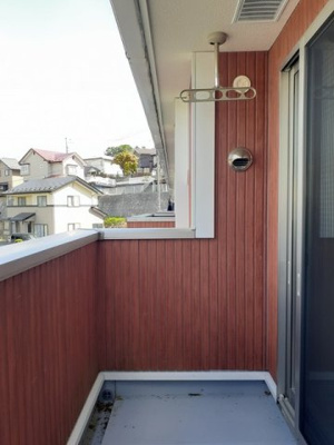 【バルコニー】 | ファインアップルＳＫ | 落ち着いた時間を過ごせるバルコニーです