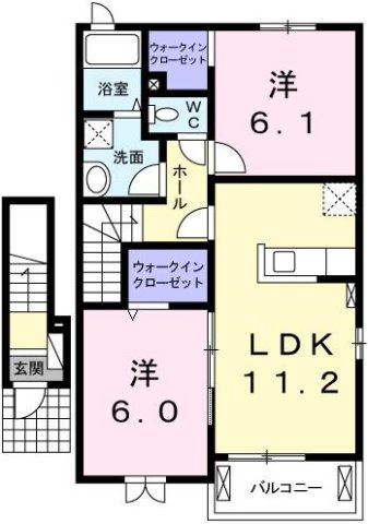 【間取り】 | ファインアップルＳＫ