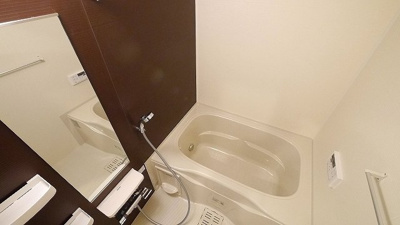 【浴室】 | メゾン双鶴Ｅ | 落ち着いた空間のお風呂です