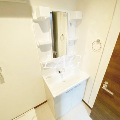 【洗面所】 | リコルテ橋本 | 独立洗面台です。