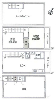【間取り】 | 北区長柄中2丁目中古戸建