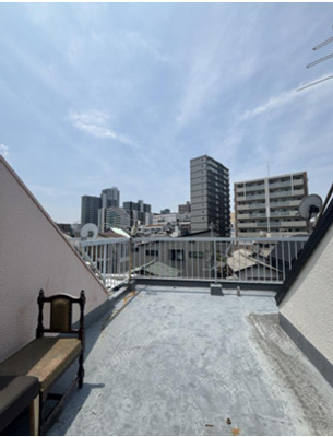 【バルコニー】 | 北区長柄中2丁目中古戸建 | 屋上ルーフバルコニー