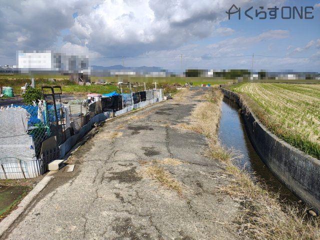 【前面道路含む現地写真】 | 姫路市網干区津市場／売土地