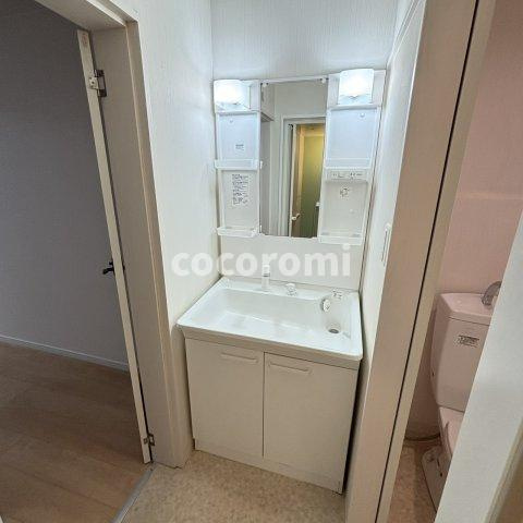 寝屋川市本町テラスの洗面所