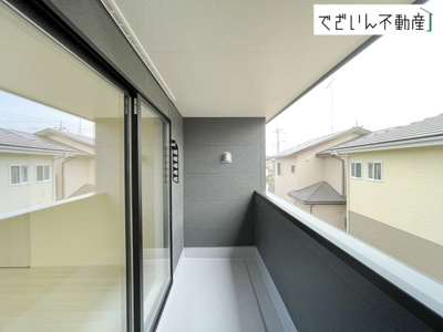 【バルコニー】 | Livele Garden.S寄居町桜沢　新築住宅 | ≪3号棟≫
現地(2026年3月撮影)