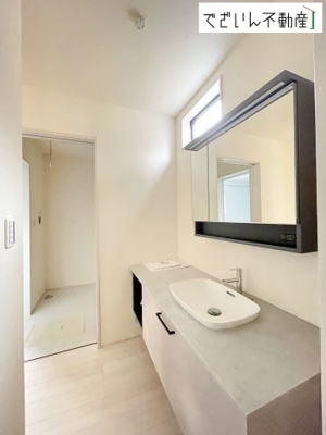 【独立洗面台】 | Livele Garden.S寄居町桜沢　新築住宅 | ≪3号棟≫
現地(2026年3月撮影)