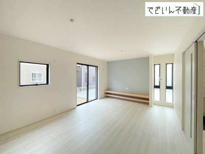 【居間・リビング】 | Livele Garden.S寄居町桜沢　新築住宅 | ≪3号棟≫
現地(2026年3月撮影)