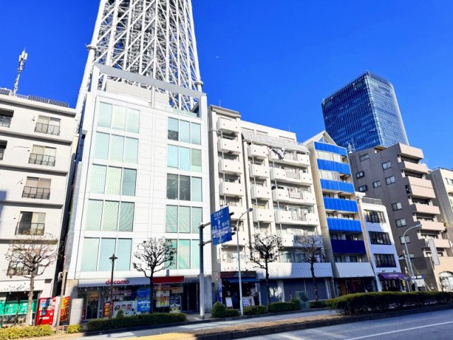 コーポ押上　8階　最上階　角部屋　94.08㎡　リフォーム済の外観