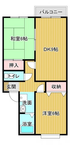 【間取り】 | VILLA川辺Ⅰ