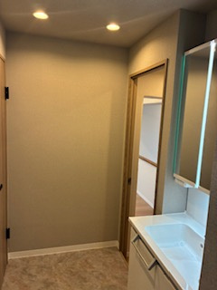 【独立洗面台】 | 入船中央エステート　52号棟