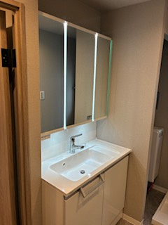 【独立洗面台】 | 入船中央エステート　52号棟