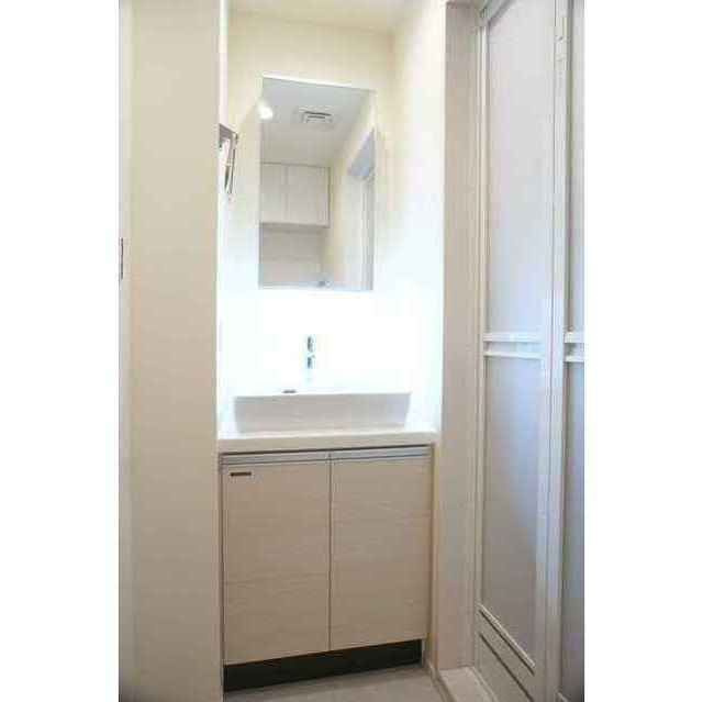 ウェルスクエア等々力の洗面所