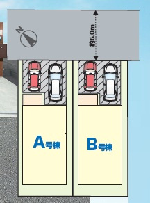 千葉市美浜区磯辺４丁目Ⅰの区画図