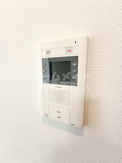【セキュリティ】 | エステムコート難波WEST-SIDEⅡベイフレックス | モニター付ドアホンです