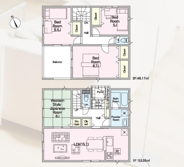 【間取り】 | 秦野市戸川　限定１棟　新築住宅