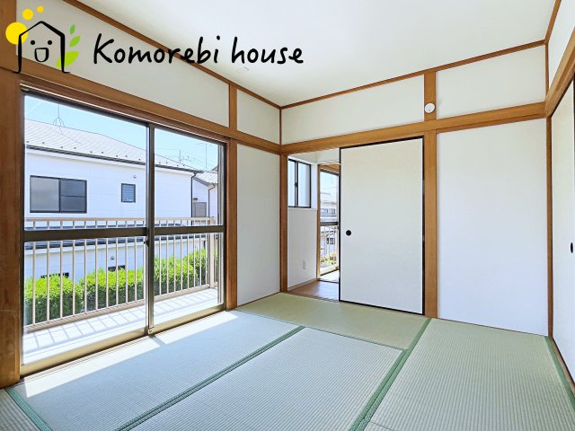 比企郡川島町　1期　中古一戸建ての寝室|開放的な寝室です