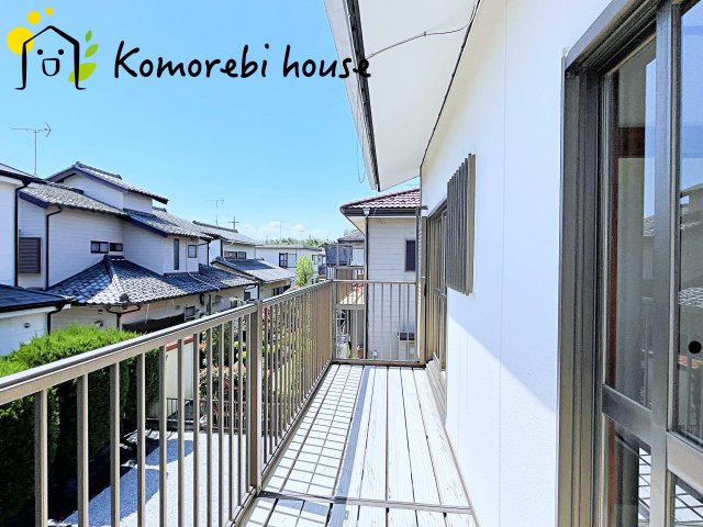 比企郡川島町　1期　中古一戸建てのバルコニー|陽当たり良好なバルコニーです