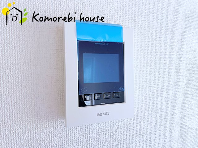 比企郡川島町　1期　中古一戸建ての防犯設備|モニター付きインターホンです