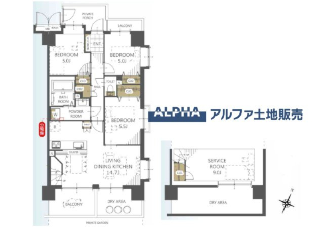 ドラゴンマンション立川壱番館の間取り|【Store room】
◆ストアルーム◆地下の広々とした空間はお客様の来客時はもちろん、お子様のキッズルームとして使い方色々。