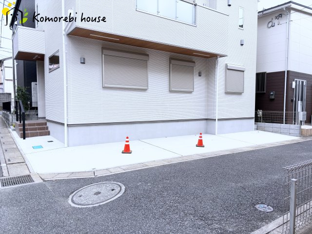 さいたま市北区日進町2丁目　新築一戸建て　01の駐車場|駐輪場です