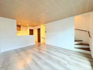 【居間・リビング】 | 川越市稲荷町　新築分譲　東武東上線『上福岡駅』徒歩13分　【高階南小学区】