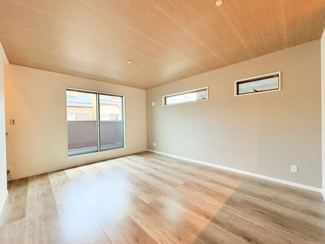 【居間・リビング】 | 川越市稲荷町　新築分譲　東武東上線『上福岡駅』徒歩13分　【高階南小学区】