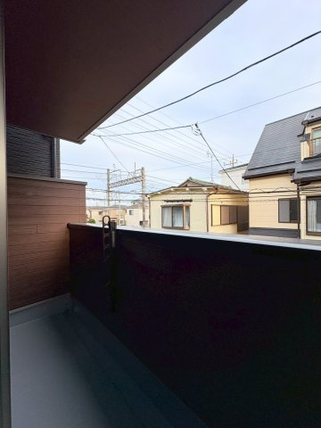 川越市稲荷町　新築分譲　東武東上線『上福岡駅』徒歩13分　【高階南小学区】のバルコニー
