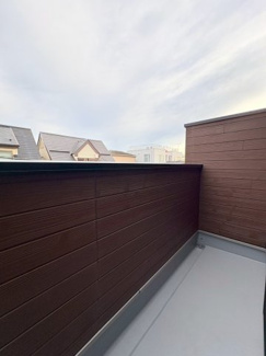 【バルコニー】 | 川越市稲荷町　新築分譲　東武東上線『上福岡駅』徒歩13分　【高階南小学区】