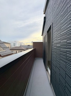 【バルコニー】 | 川越市稲荷町　新築分譲　東武東上線『上福岡駅』徒歩13分　【高階南小学区】