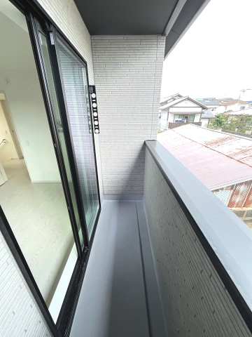 【バルコニー】 | 福岡市南区皿山1丁目5期　1号棟（全1棟）【仲介手数料無料・0円】 | 現地写真。