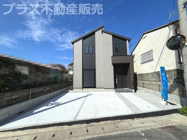 【外観】 | 福岡市南区皿山1丁目5期　1号棟（全1棟）【仲介手数料無料・0円】 | 現地写真。同じ物件を見るなら、プラス不動産販売にお任せ下さい。