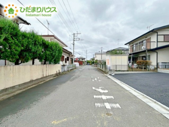 【前面道路含む現地写真】 | 笠間市旭町第7　新築戸建 | 閑静な住宅地で叶える静かな暮らし(^^)/