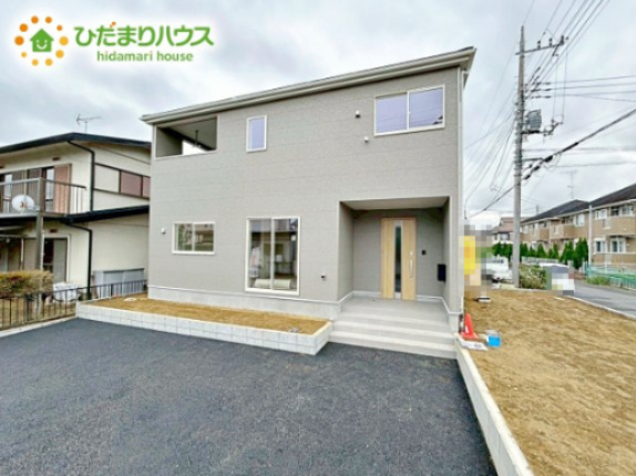 【外観】 | 笠間市旭町第7　新築戸建 | ご内覧の際は、同仕様設備のモデルハウスのご案内も可能です♪